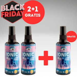 2+1 gratis Be Natur Magnezij Ionic Mg Ultra Rapid SKIN & SPORT 100 ml